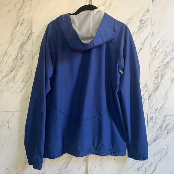 Speedo Blue Net Swimming Windbreaker SZ L - Picture 4 of 6